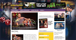 Desktop Screenshot of laughlinentertainer.com